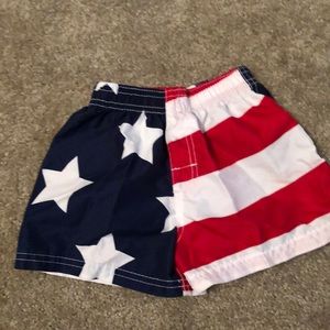 18 months american flag boy bathing suit